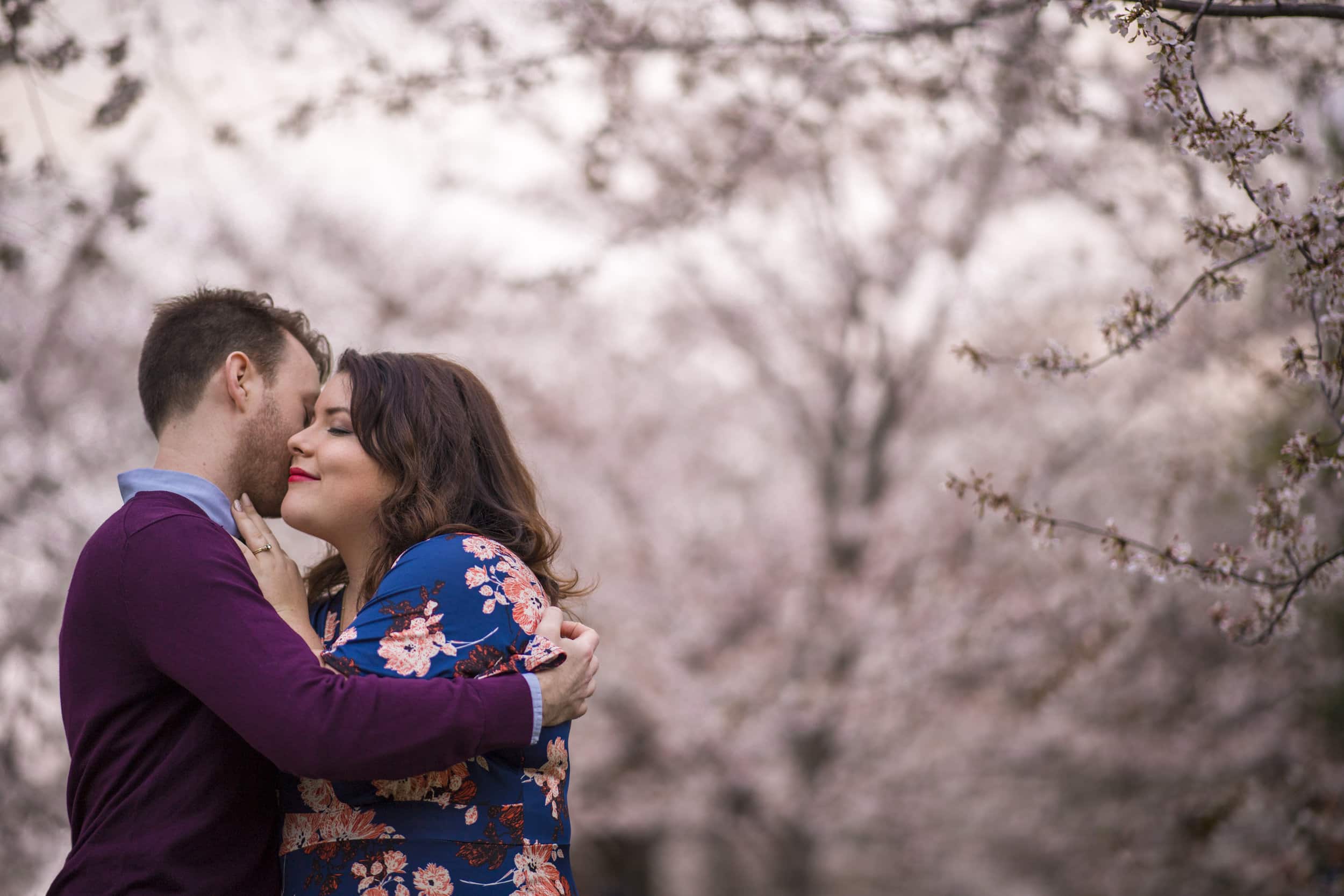 Washington D.C. Engagement - Cherry Blossoms