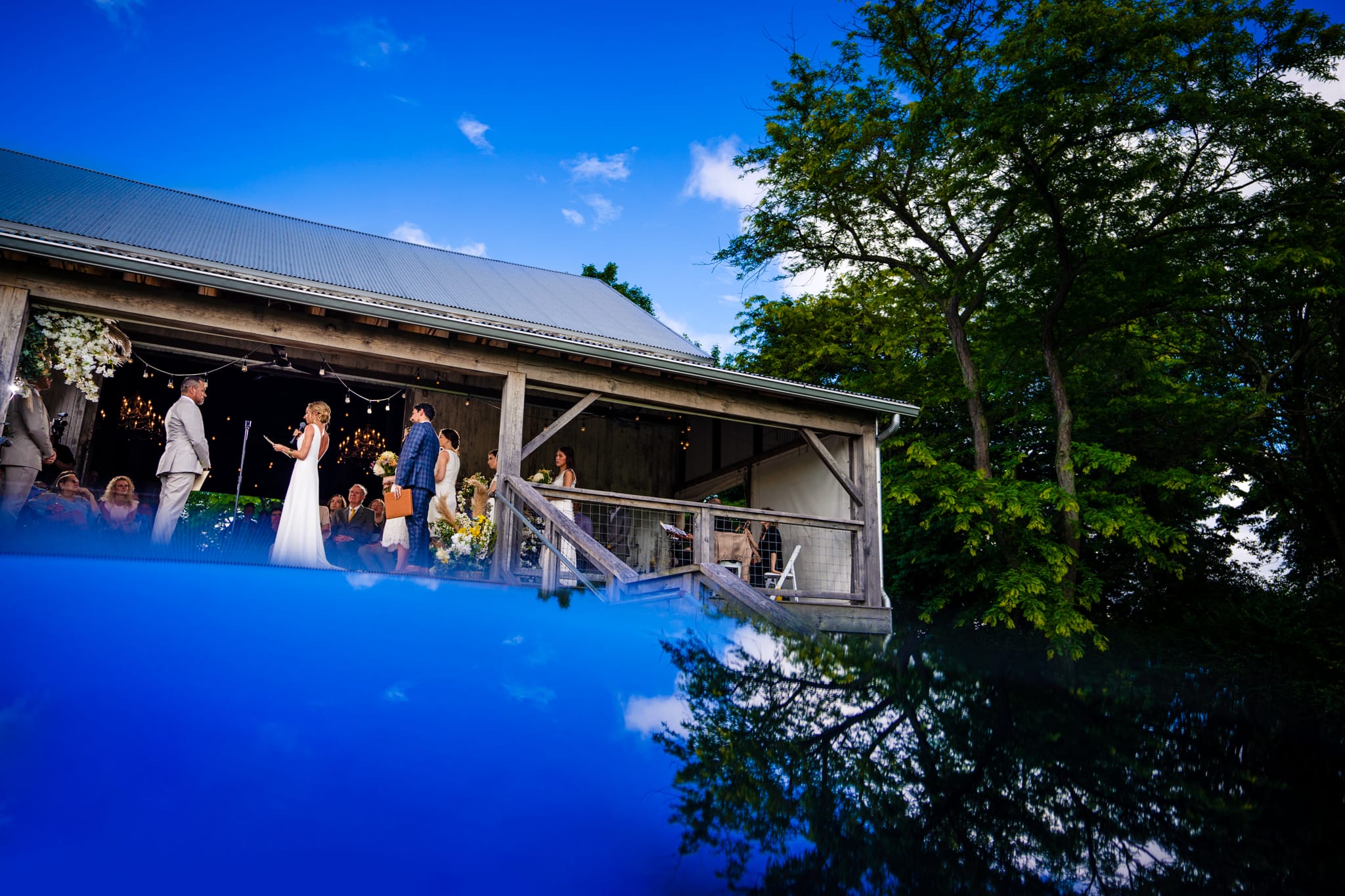 Destination Weddings by Lake Michigan - Hidden Vineyard Wedding Barn