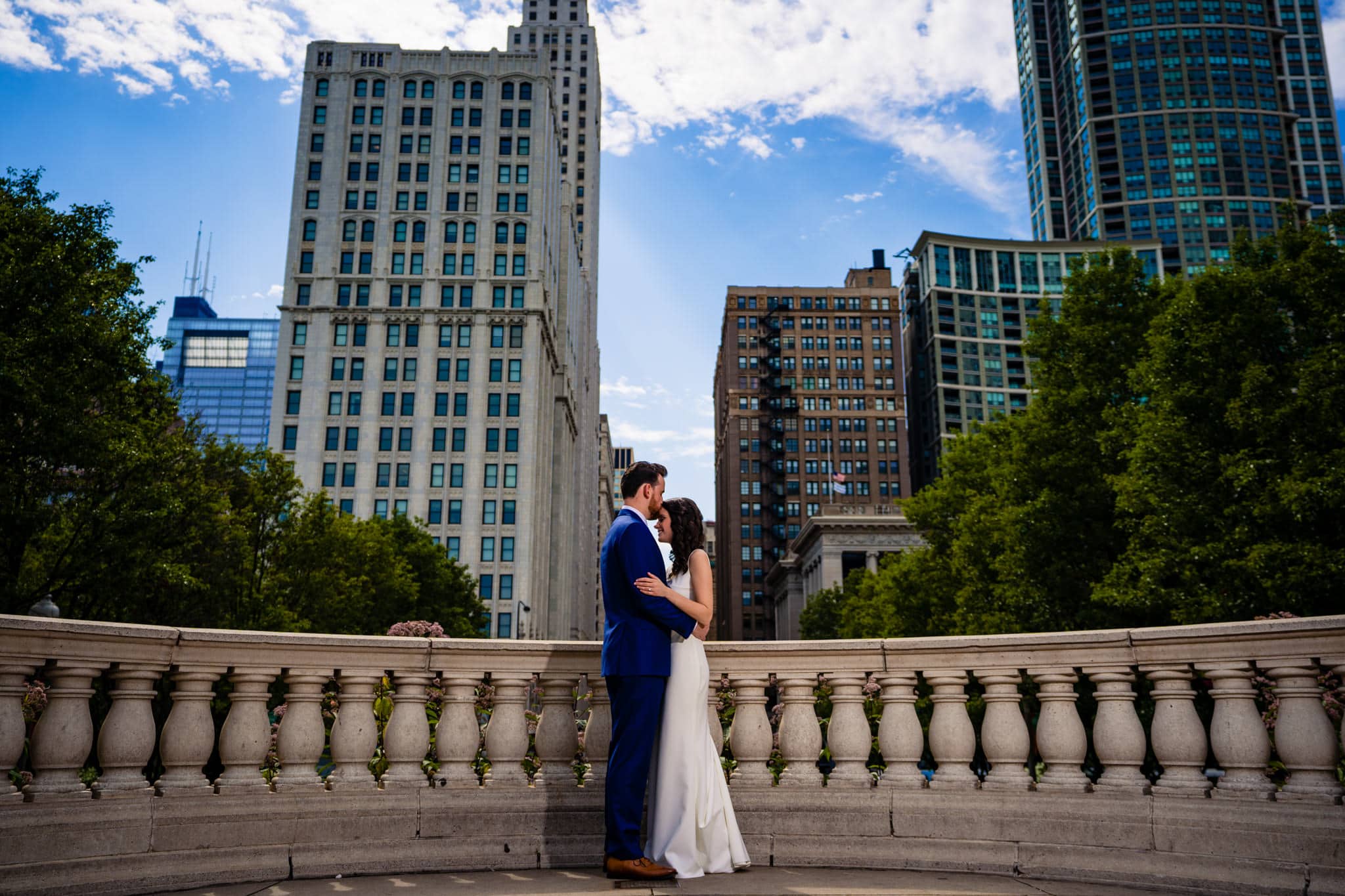 Downtown Chicago Wedding Photos